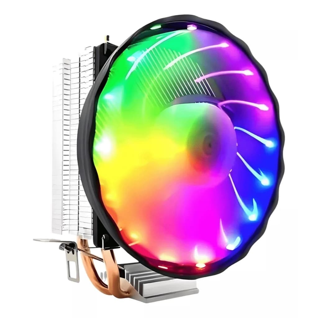 Cooler Gamer Torre 1 Fan Rgb Para Cpu Intel e Amd e Servidor