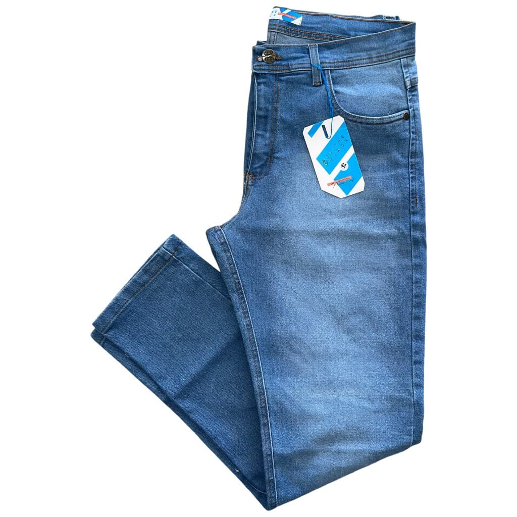 Calça masculina em jeans com elastano lycra calça com ótimo conforto em alta qualidade a pronta entrega