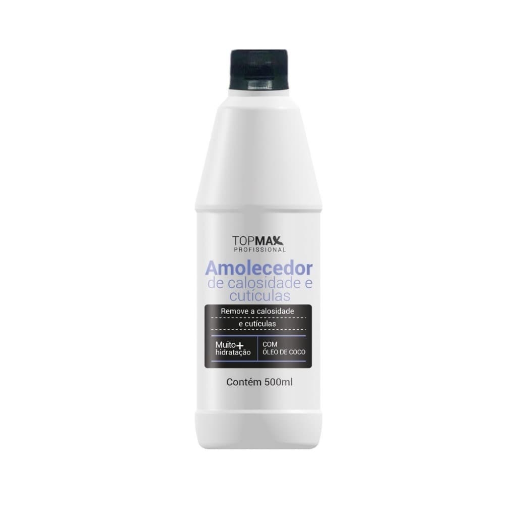 AMOLECEDOR DE CALOSIDADE E CUTICULA TOPMAX PROFISSIONAL - 500ML