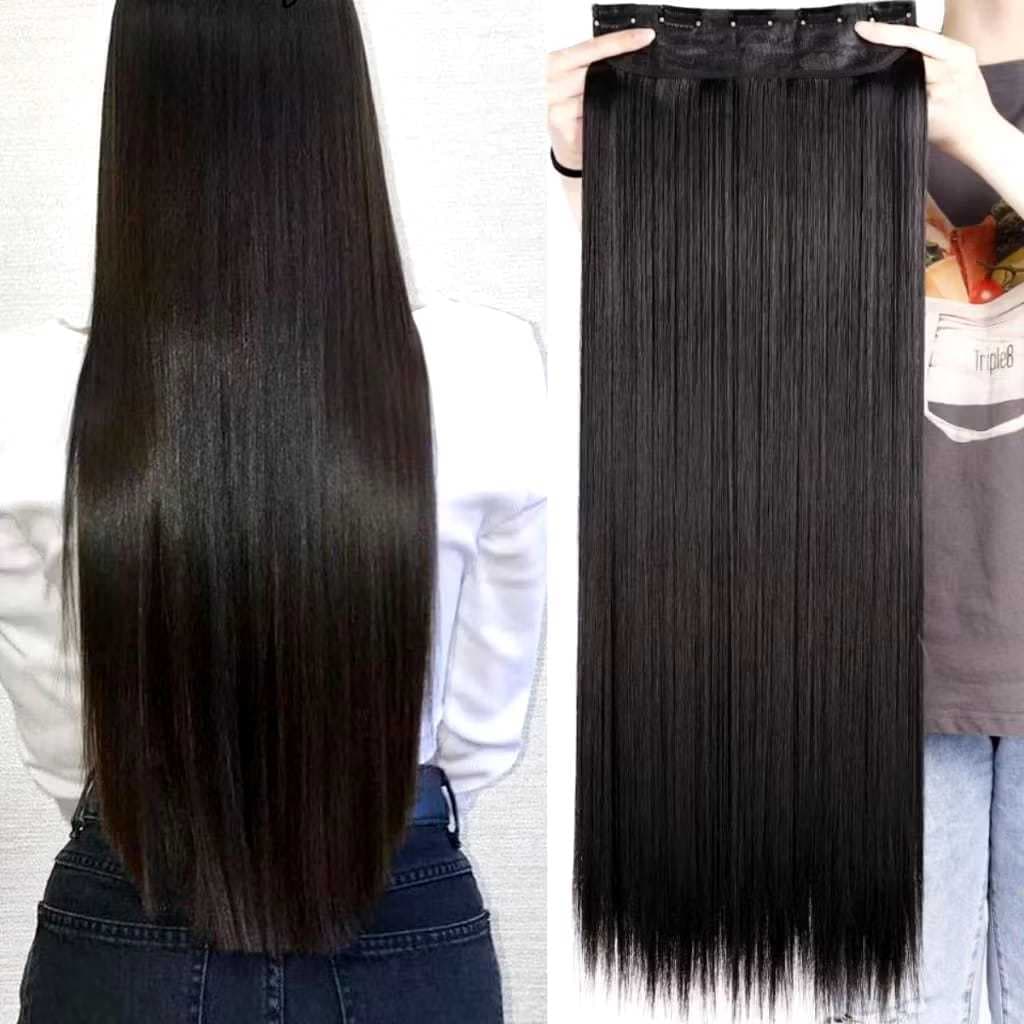aplique de cabelo com 5 tictac cabelo de  kanikalong 100g longo