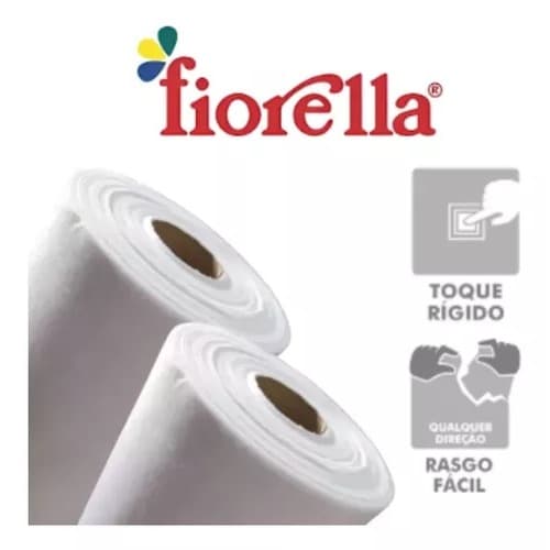 Entretela Para Bordado Rasga Fácil 1 Metros Bdo - Fiorella com Alta Qualidade e Perfeito Acabamento .