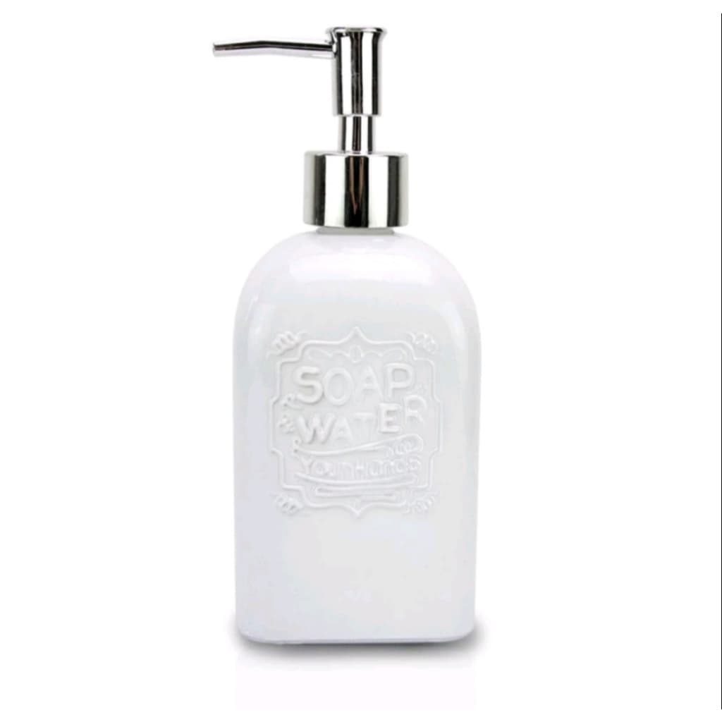 DISPENSER SABONETE LIQUIDO ALCOOL EM GEL DE VIDRO 400 ML