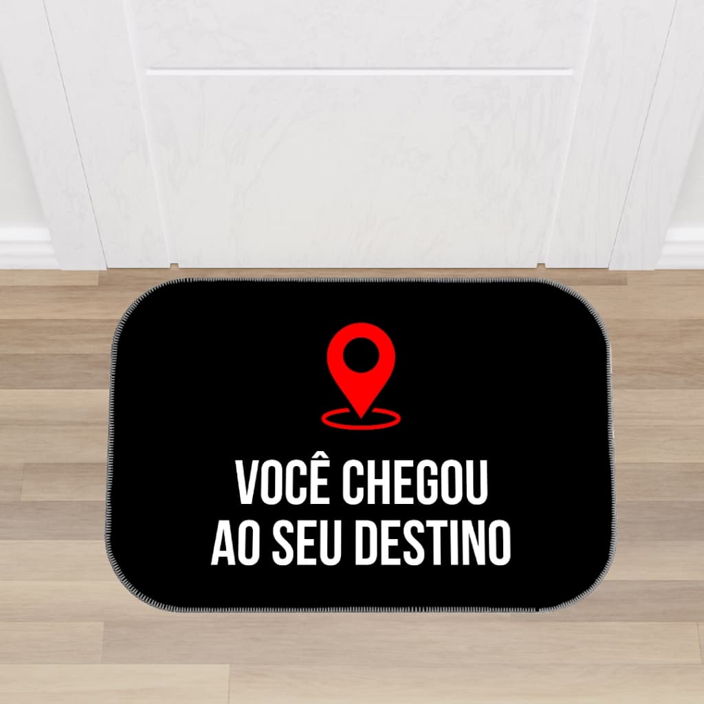 Tapete de Porta Decorativo Estampas Divertidas Antiderrapante - Envio Imediato!!!