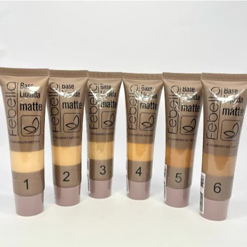 Base Líquida Matte acabamento matte - Febella BB5041