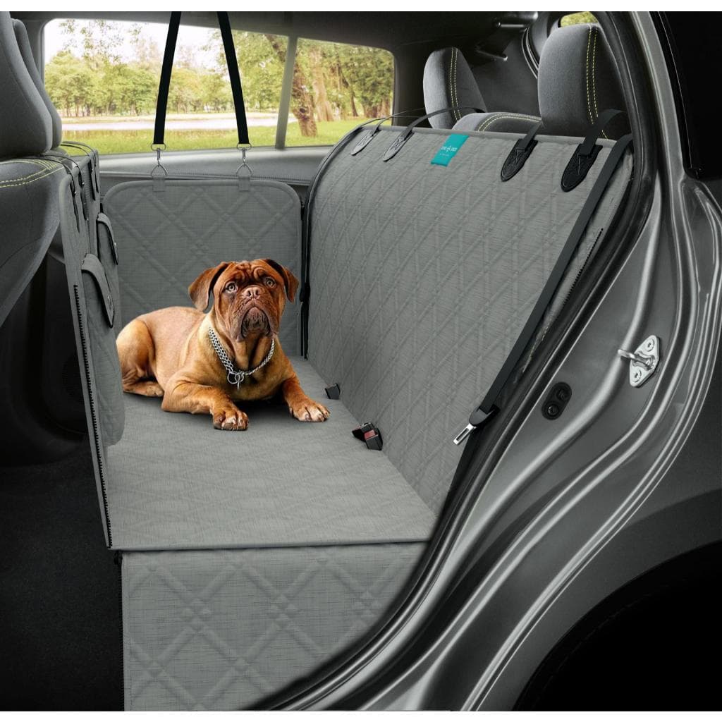 Capa Pet Impermeável para Assento de Carro Proteção Banco Traseiro Antiderrapante Resistente Viagens com Cães e Gatos