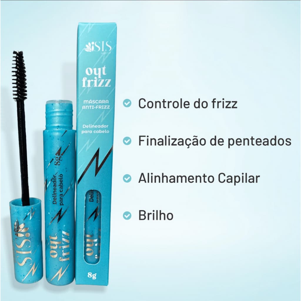 Xô Frizz - Out Frizz Máscara Anti-frizz Incolor - Isis Makeup