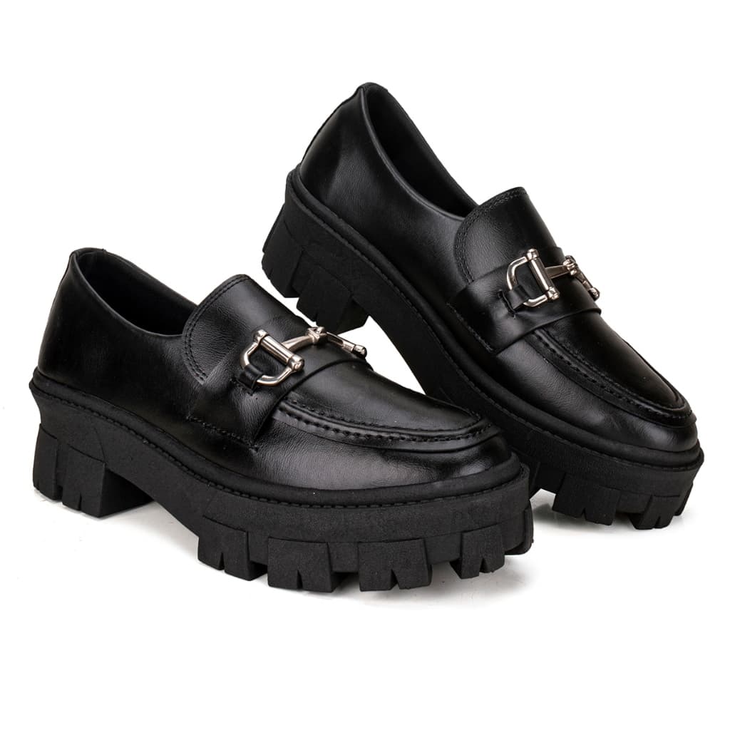 Mocassim Bridão Blogueira Tratorado Unisex Númeração Especial Rialis