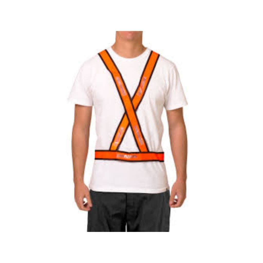 Colete Refletivo Tipo X Cor:Laranja