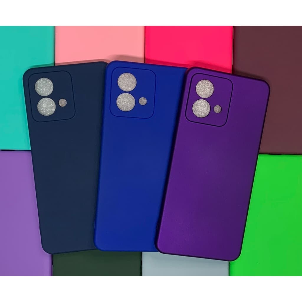 Capa Para Motorola Moto G84 / Capa + Pelicula 3D ou So 1 Capinha Aveludada Case