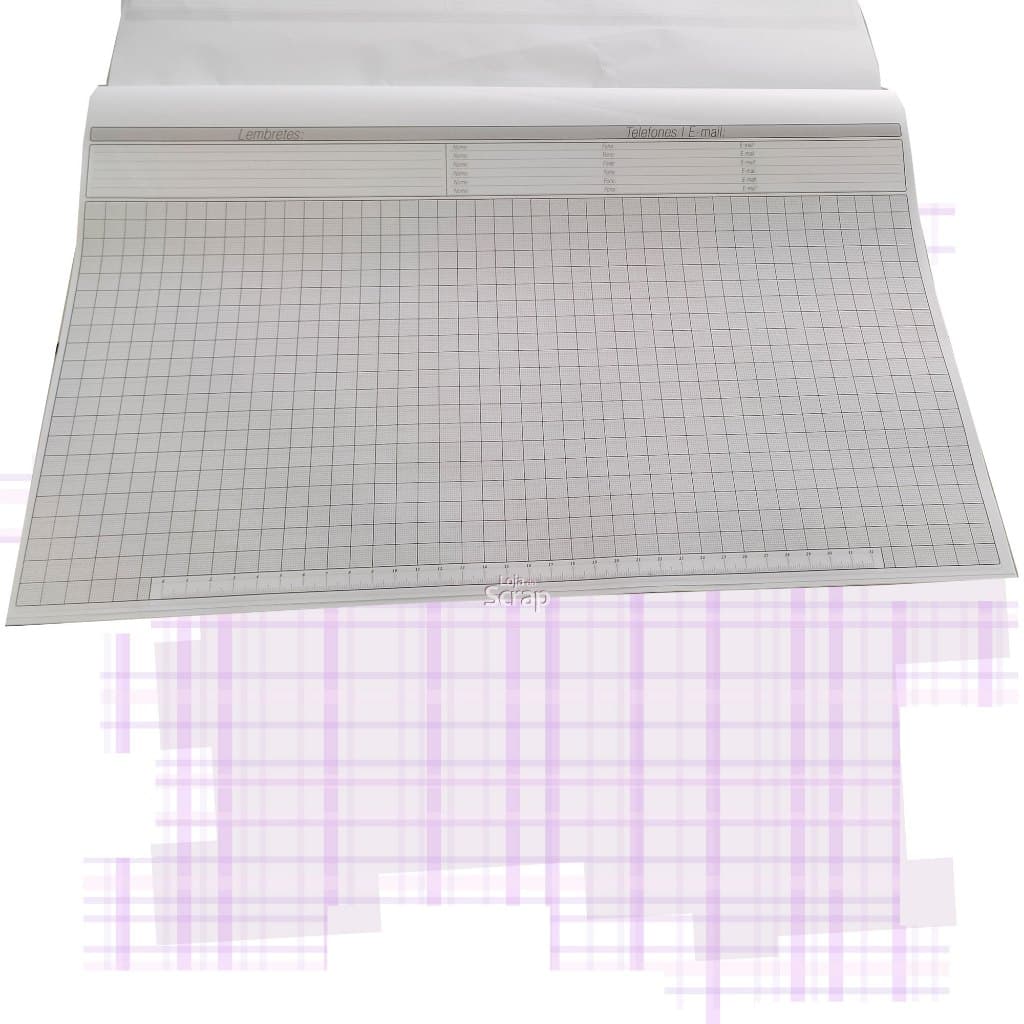 Bloco Refil Risque Rabisque Grande 44,5x31cm refil 20fls blocadas