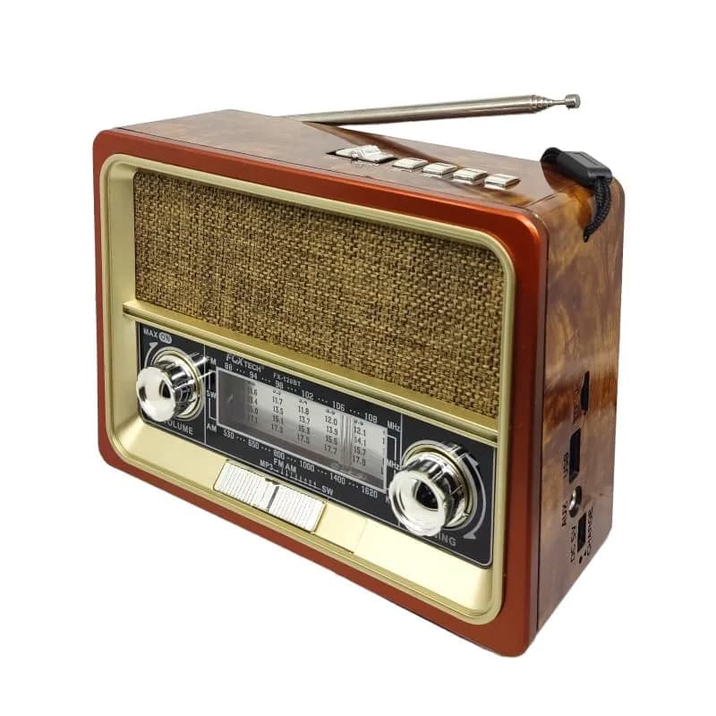 RADIO MULTI FUNÇÃO BATERIA PLACA SOLAR BLUETOOTH SEM FIO WIRELESS E LANTERNA