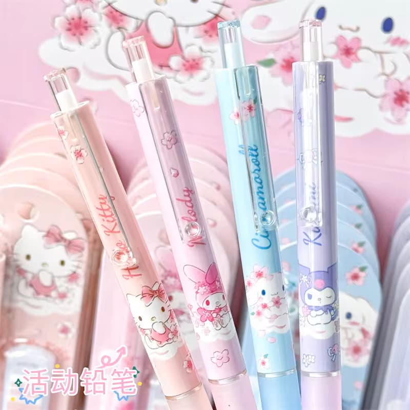 Kit Lapiseira e Grafite 0,5mm Sakuras Personagens Sanrio