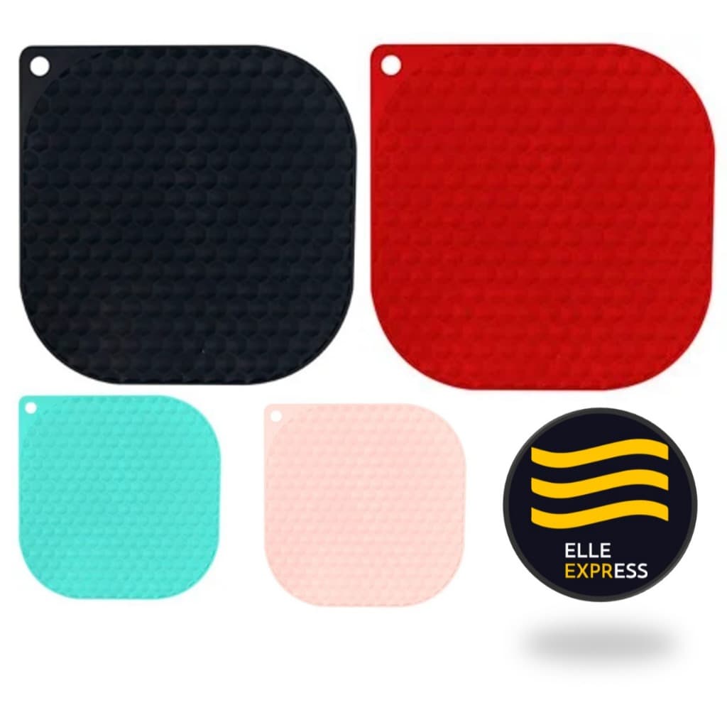 Descanso De Panela Borracha (silicone) - Quadrado