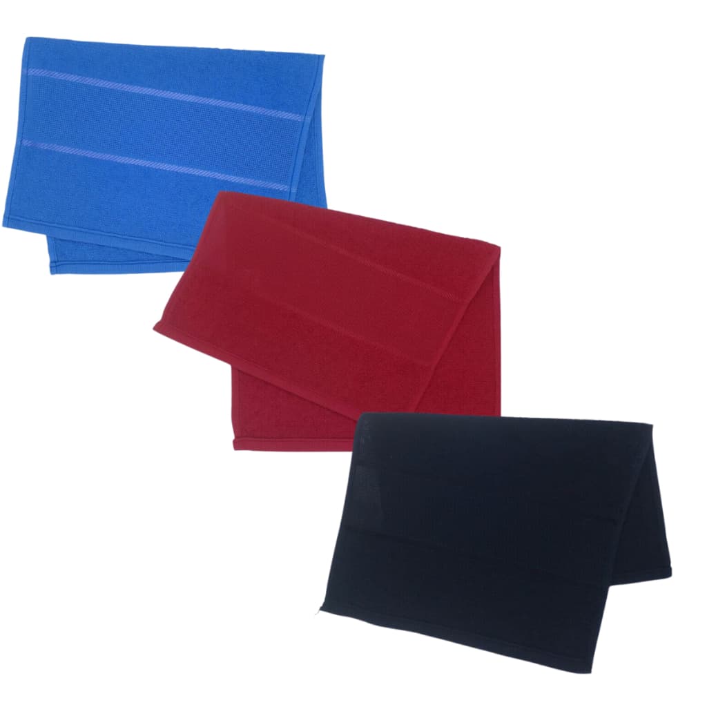 Kit 3 Toalhas lavabo Lancheira Para Bordar 45cm x 29cm
