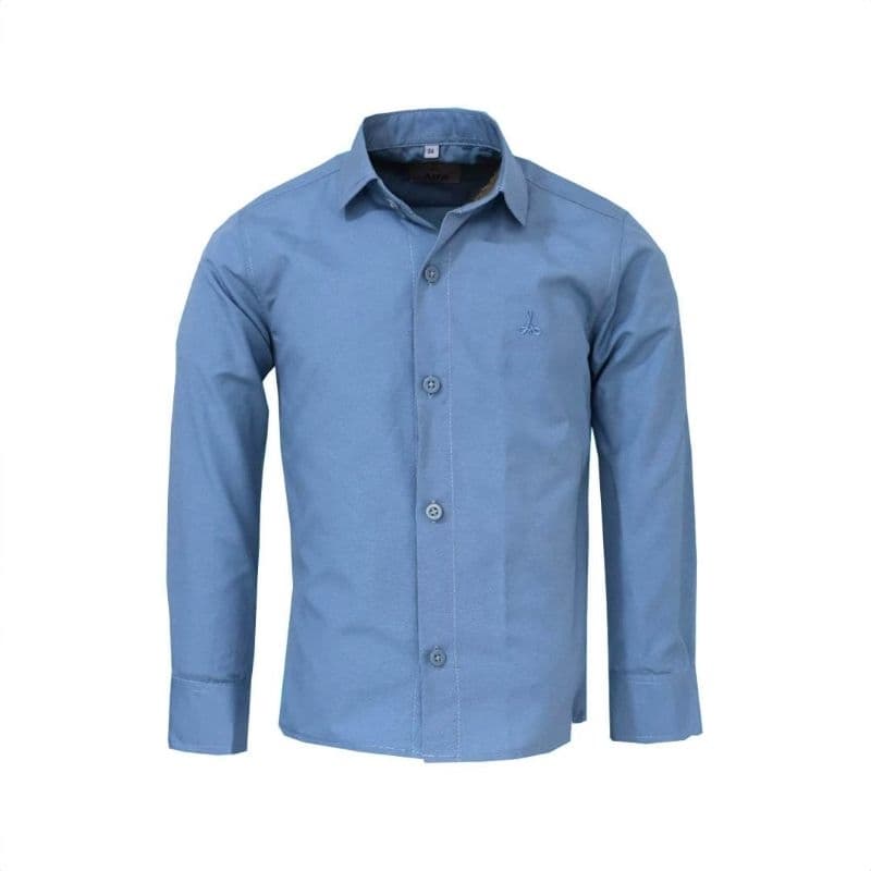 Camisa Social Infantil e Juvenil Alfa Super Elegante