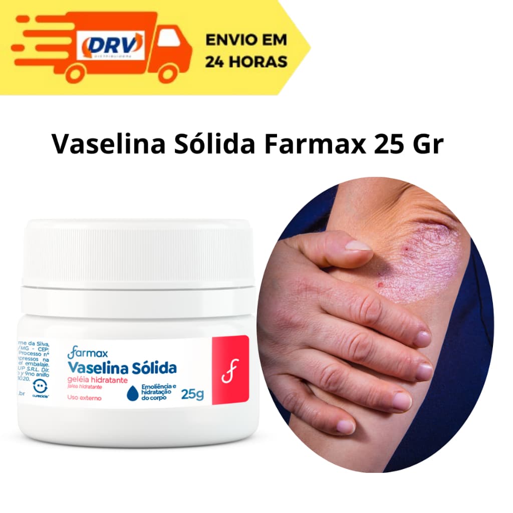 Vaselina Sólida Farmax 25 Gr