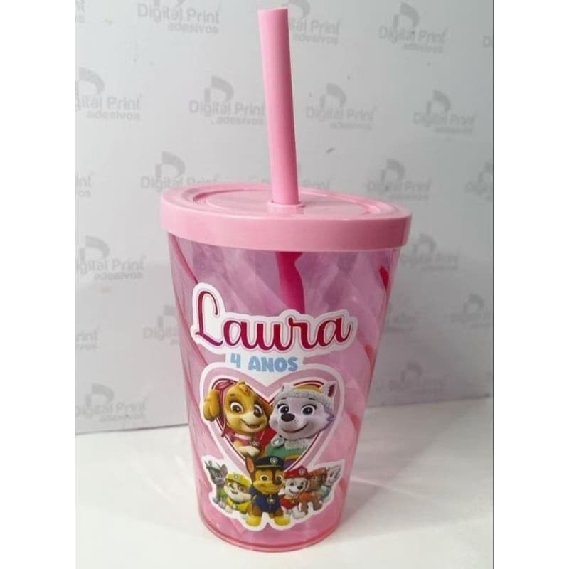 30 Adesivos para Copos Twister LongDrink