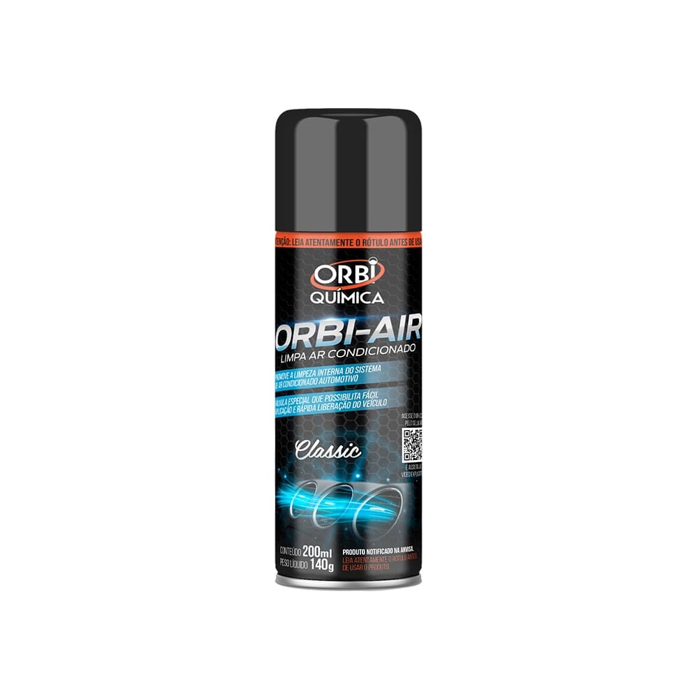 Limpa Ar Condicionado Orbi-air Classic Aerossol 200ml Orbi Quimica