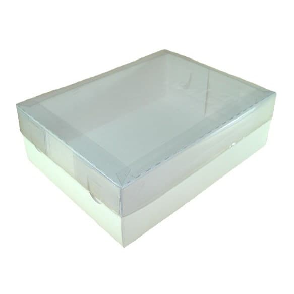 Caixa para Presente 20x15x6 Tampa PET Embalagem para Presentear