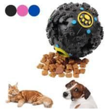 Bola Porta Petisco Ração Para Cachorros Brinquedo Pet