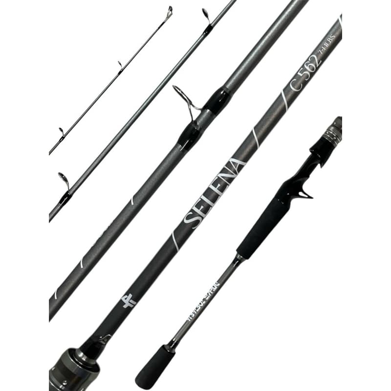 Vara Pesca Selena 1,68m 7-14lbs 2p Albatroz Carretilha