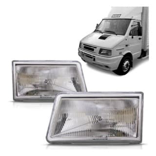 Farol Daily Pisca e Led Máscara Cromada 1995 1996 1997 1998 1999 00 01/07