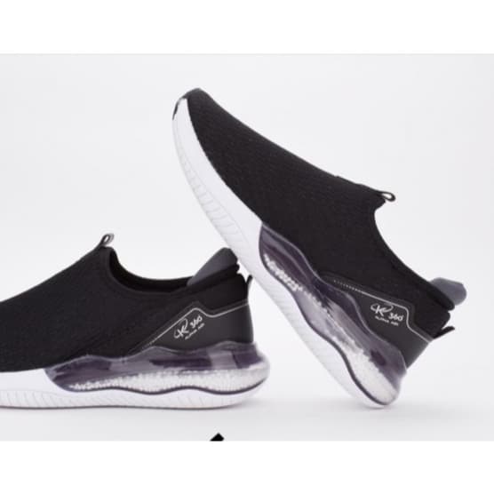 Tênis Infantil Esportivo Energy Alpha Air Kidy Amortecimento Preto Prata