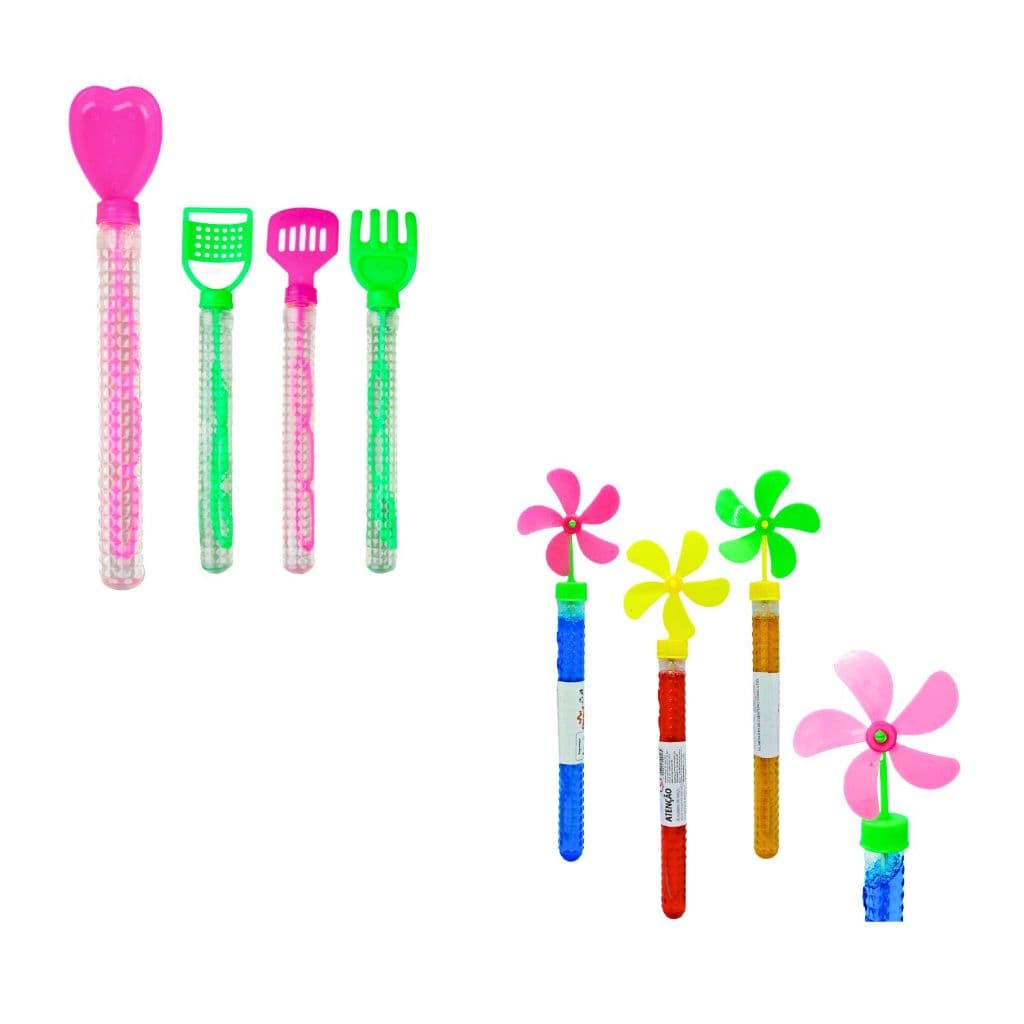 Bolha de Sabão Kit 10 ou 15 Tubos Lembrancinha Festas Dia das Crianças