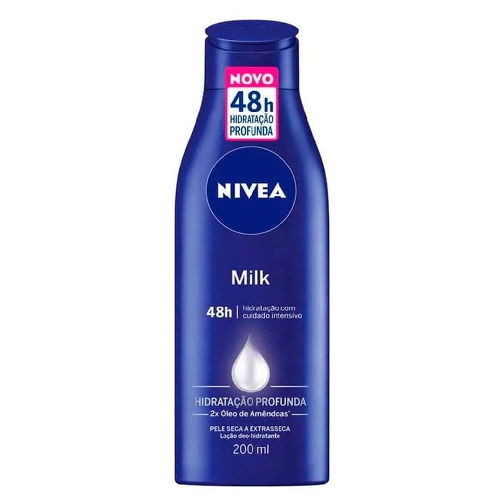 Hidratante Nivea Milk Hidratação Profunda 200ml
