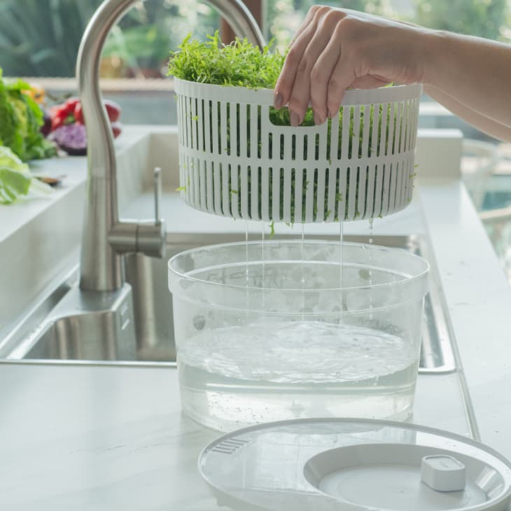 Ou Secador de Salada e Temperos  Centrifuga Clear Fresh 5,5L