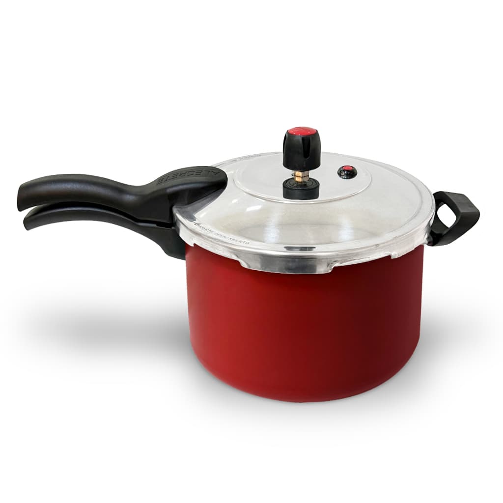 Panela De Pressão 4,5 Litros Antiaderente Teflon Com Tampa Externa - Fechamento Externo PROMOÇÃO