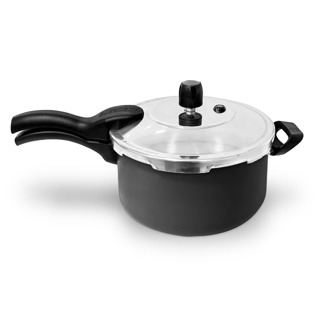 Panela de Pressão 3L com Fechamento Externo Alegrete, Produto certificado pelo Inmetro.