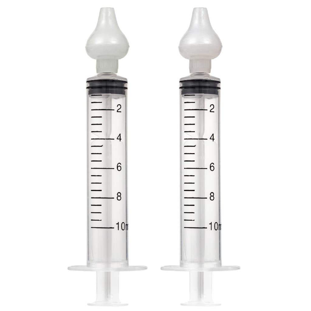 Kit Seringas Com 2 Und Buba Para Lavagem Higienização Nasal