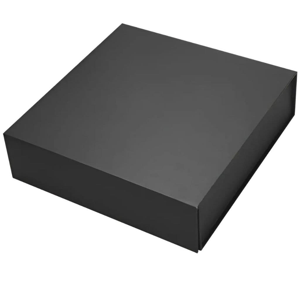 Caixas Presente Preta De Papel Rígida 36x26x8 Super Luxo