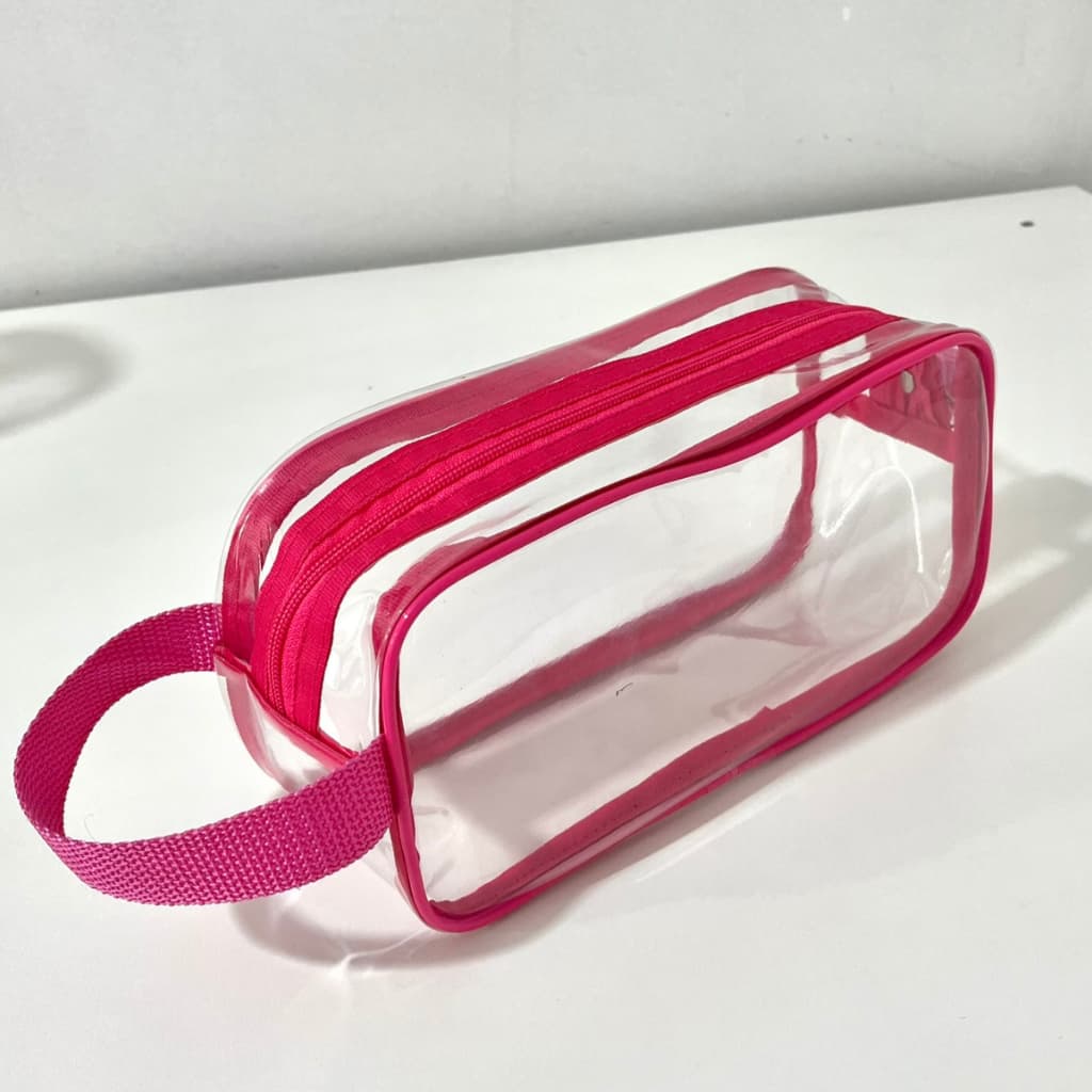 Necessaire Transparente Plástico Enfermagem Bolsa Necessaire