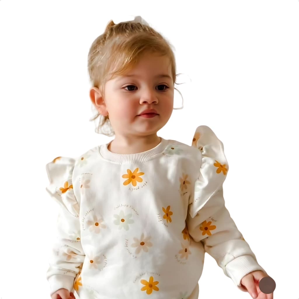 Moletom Blusa Moletinho Infantil Bebê de Menina Frio Tamanhos 3 meses a 3 anos