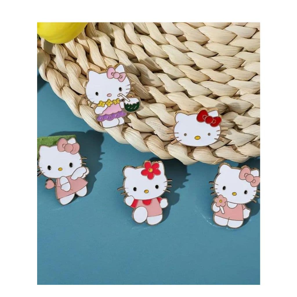 Pin Broche para mochila jaqueta sanrio Hello Kitty - unidade