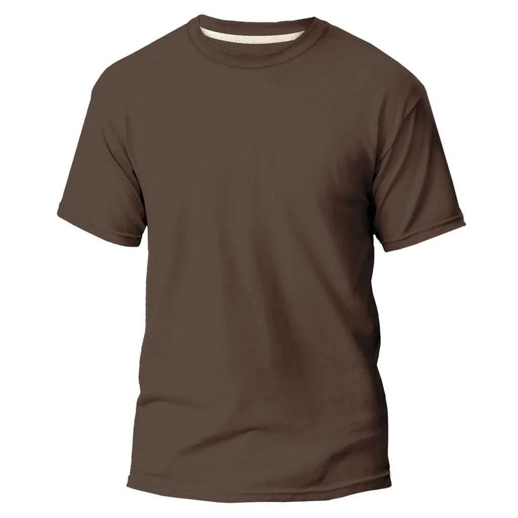 Camisa lisa camiseta 100% algodao para o dia a dia