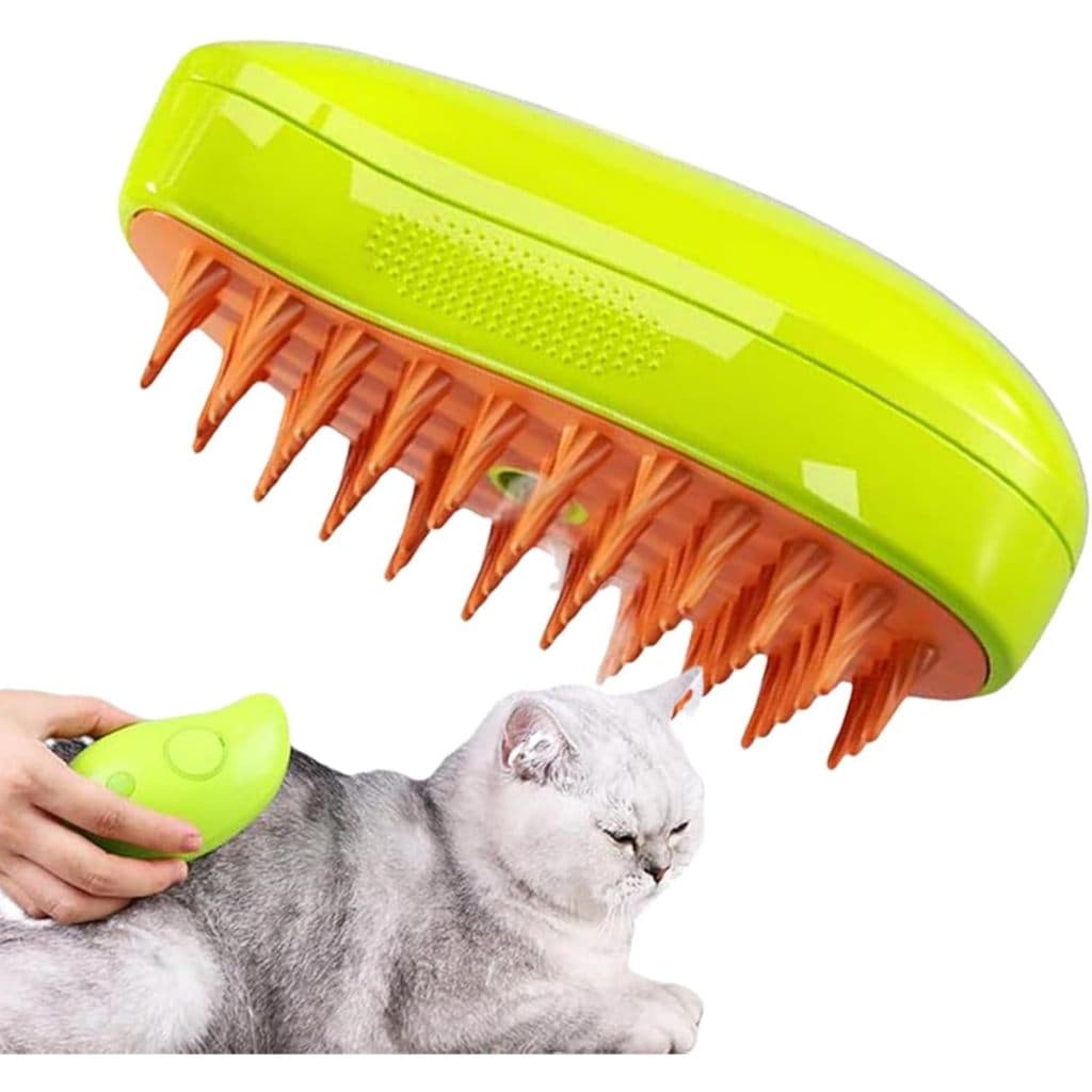 Escova Gatos 3 em 1 Vaporizada TATUDEBOA