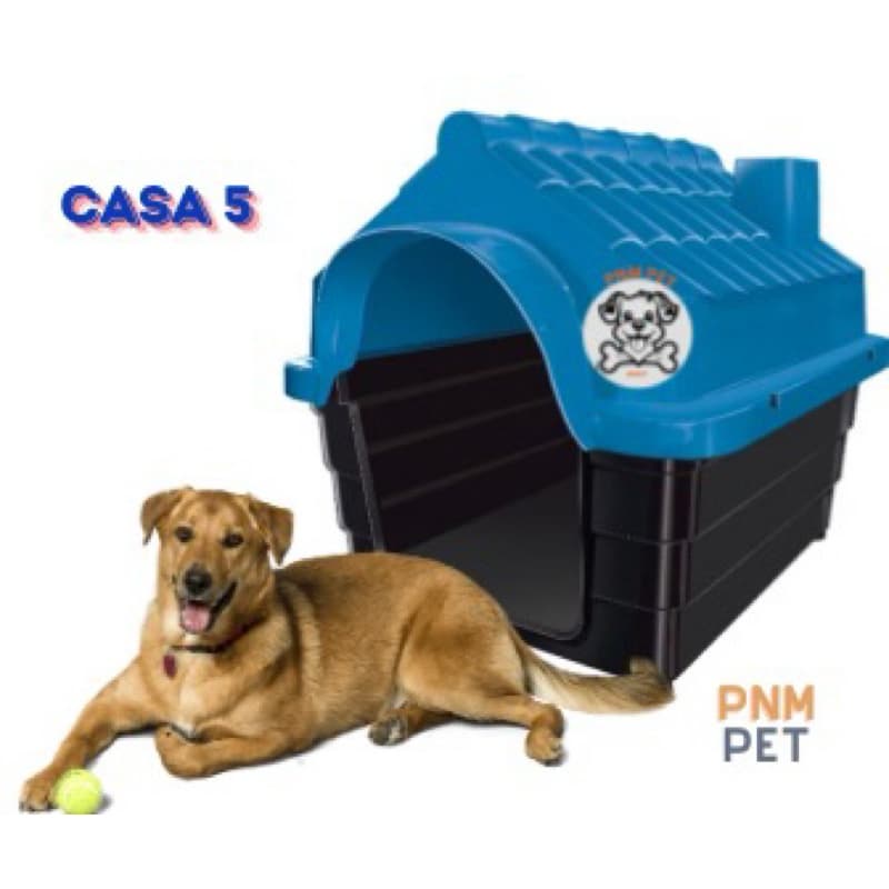 Casa Casinha Cachorro Plástica Desmontável Resistente N5