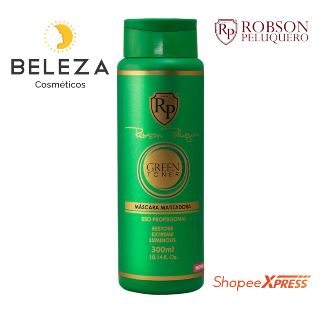 Mascara Matizadora Green - Efeito Pérola Robson Peluquero 300ml