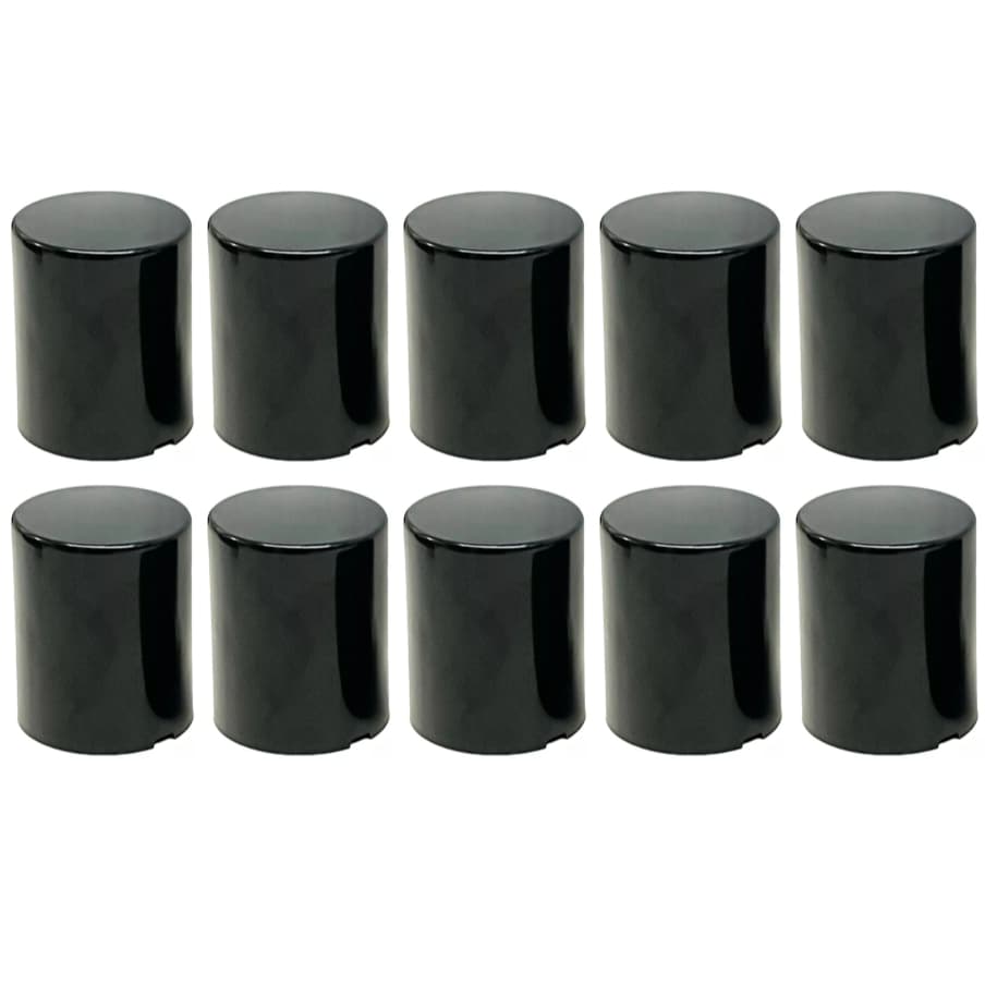 10 Capa De Porca Boliviana Preta Black Caminhao 27 30 32mm/33mm