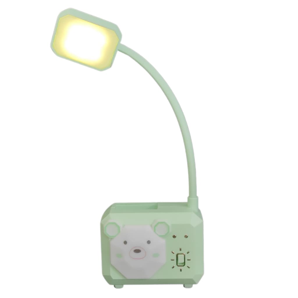 Luminária Abajur De Mesa Led Articulável Recarregável Usb