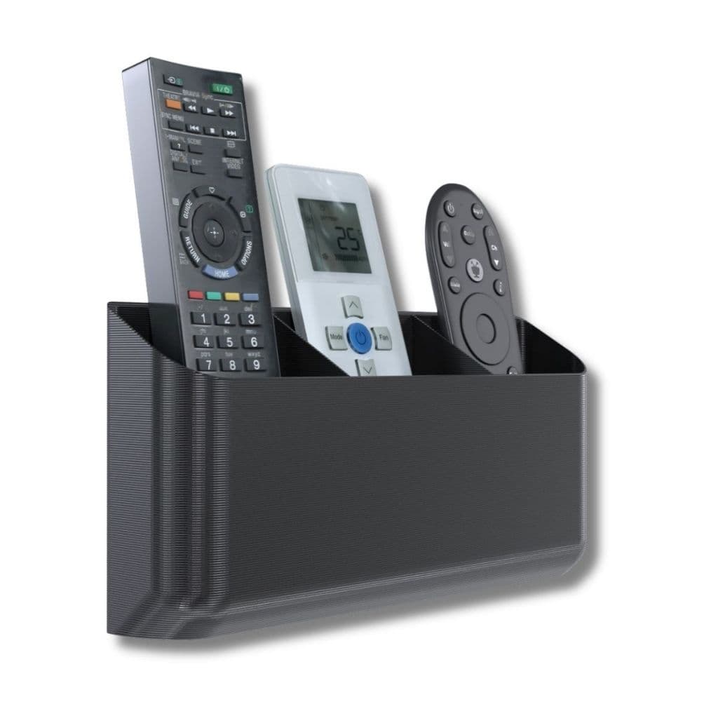 Suporte de Parede Triplo Controle Remoto TV Ar Condicionado e Celular