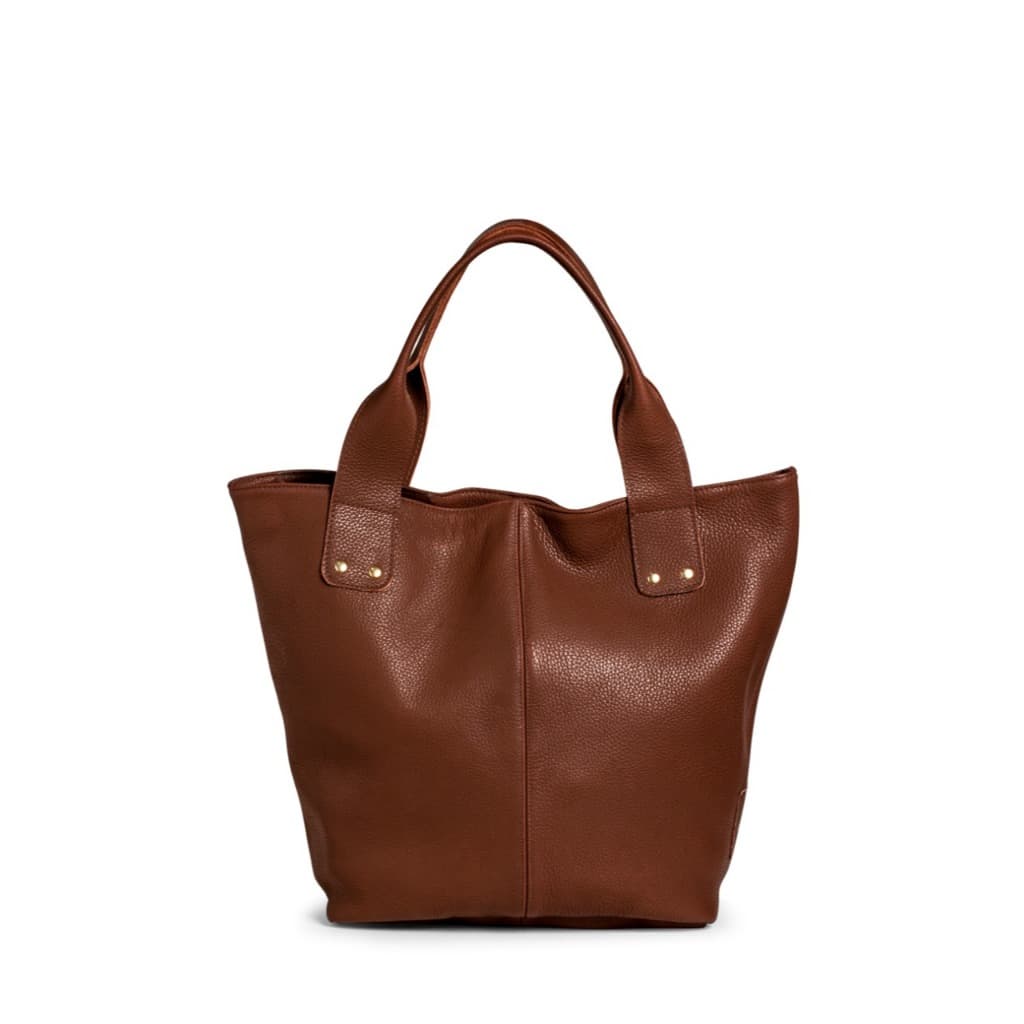 Bolsa em Couro Legítimo Grande Resistente Feminina Sacola Faculdade Trabalho Mulher Bolsa Ombro Sem Forro Alça Reforçada