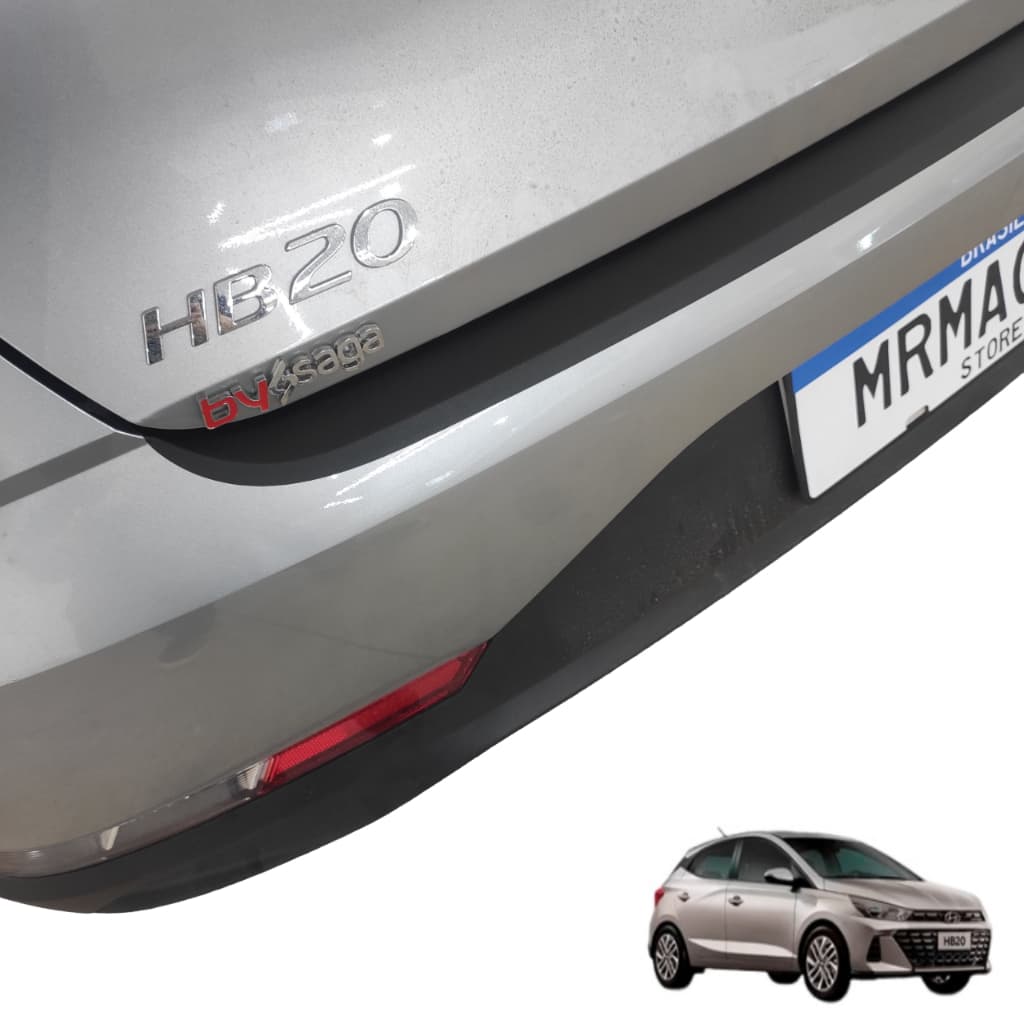 Soleira Da Mala MRMAGOO para Hyundai HB20 Hatch 2023 2024 2025 Acessórios para Carro