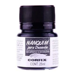 Nanquim Corfix 25 ml Preto
