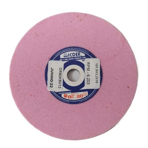 Disco P/ Afiador De Corrente Motosserra 101,6x3,2x10 - Icder