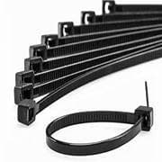 ABRACADEIRA NYLON PRETO 400MM X 4,8MM EMBALAGEM