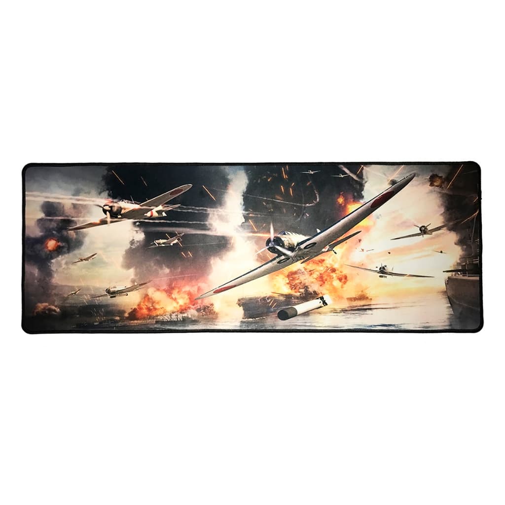 Mouse Pad Gamer Grande para Teclado, Base Antiderrapante